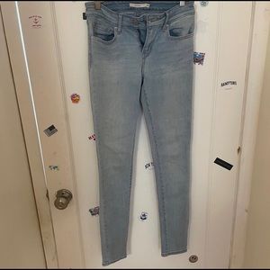 Light Wash Skinny Jeans